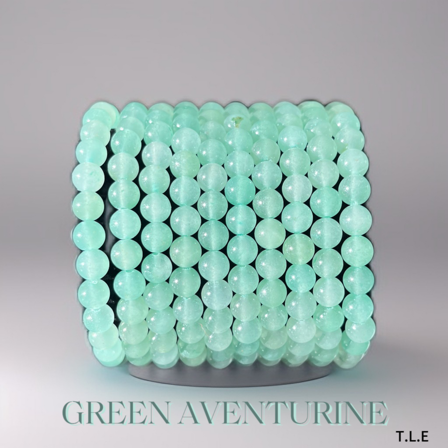 Green Aventurine 6mm Authentic Crystal Bracelet